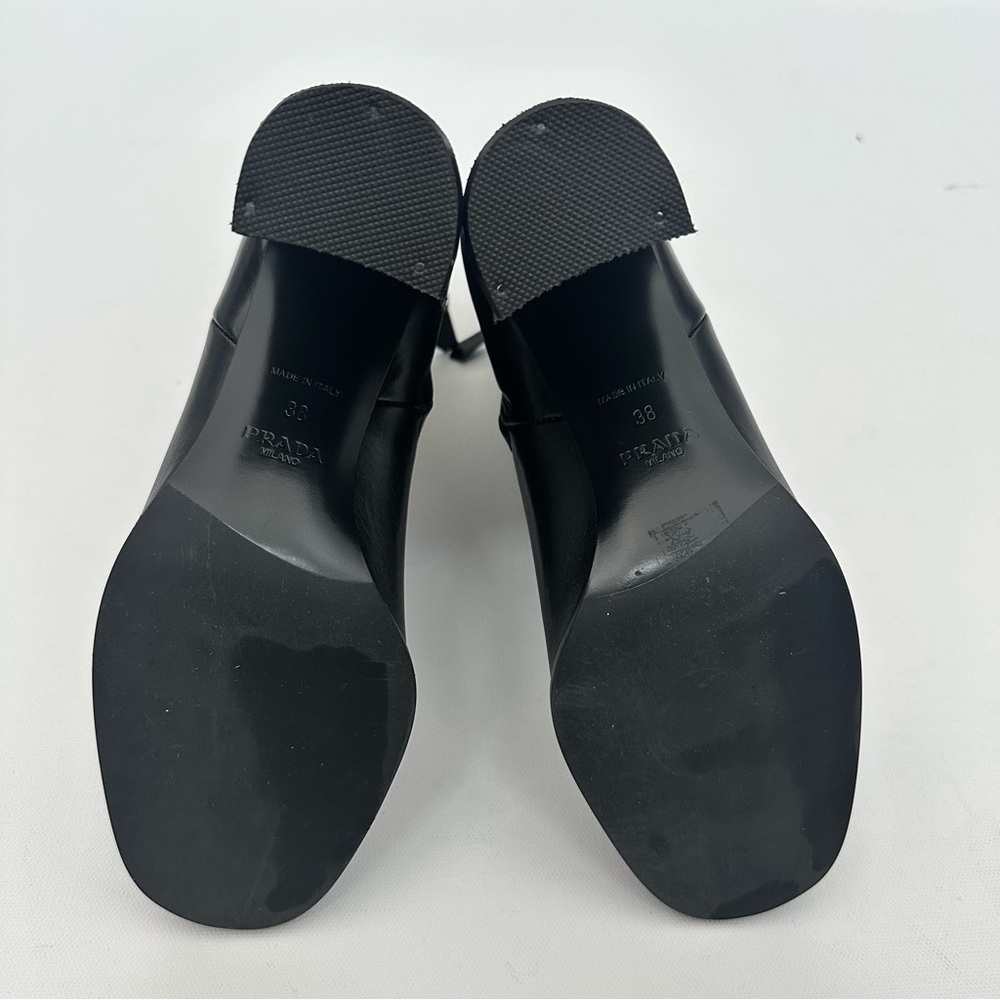 Prada Sleek Black Ankle Booties - Picture 7 of 7